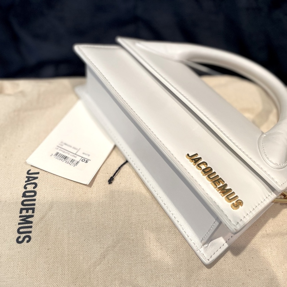 *S0LD* Jacquemus Le Chiquito long - White - Picture 1 of 8